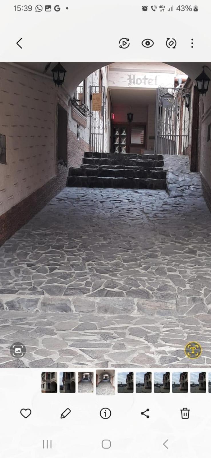 סיגישוארה Hotel Claudiu מראה חיצוני תמונה